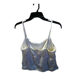 2 Sequin Halter Tops